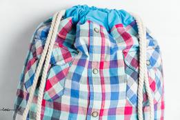 Vak Košelák - ružovo-modrý kockáč thumb