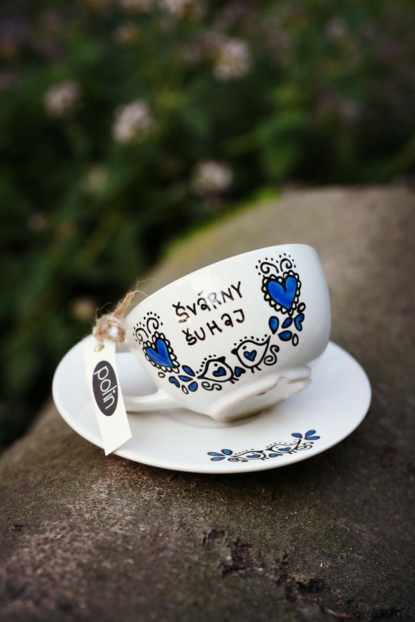 Šálka s podšálkou - Švárny šuhaj