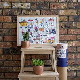 Pucle s rámom - Ráno v meste (100 p) thumb