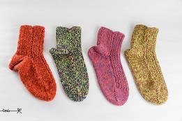 Ponožky hnedo-žlté thumb
