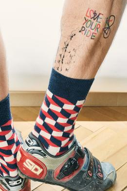 Kresky, dočasné tetovačky - bicyklové thumb