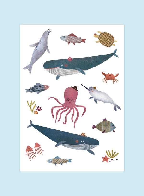 Kresky, dočasné tetovačky - Gréta