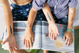 Kresky, dočasné tetovačky - Gréta thumb