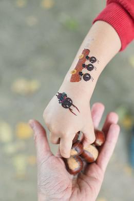 Kresky, dočasné tetovačky - Slovenské zvieratká thumb