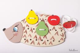 Ježko - prevliekacia edukačná hra thumb