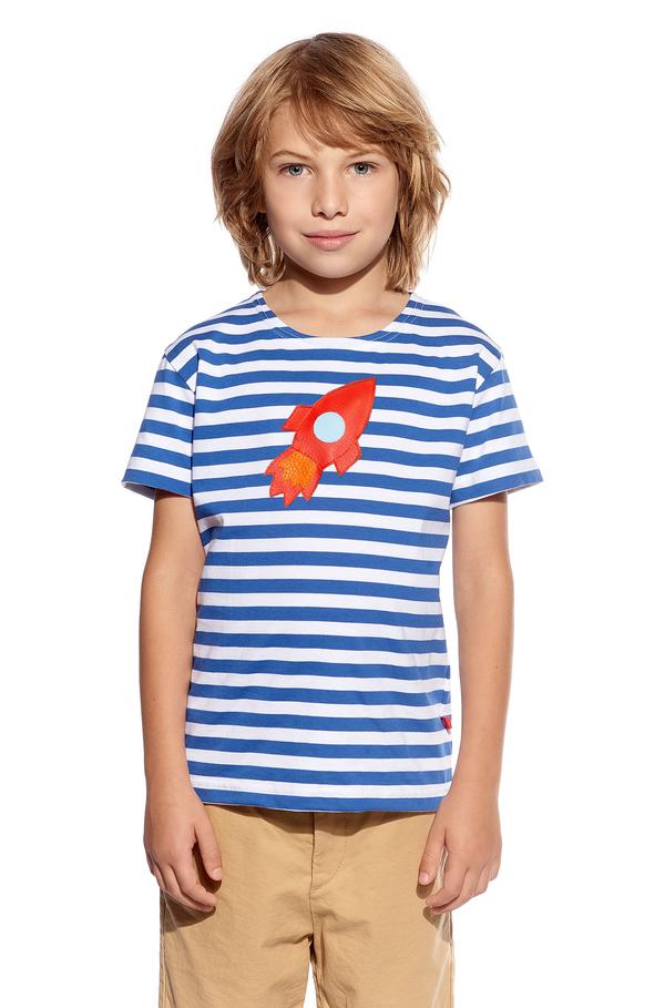 Pískacie tričko detské s raketou