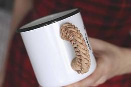 Smaltovaný hrnček - jahody thumb