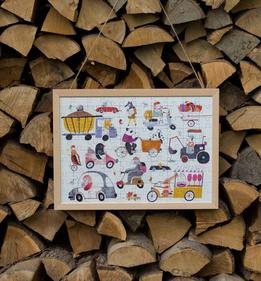 Pucle s rámom - Ráno v meste (200 p) thumb