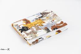 Obal na knihu otvárací - mačky menší thumb