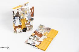 Obal na knihu otvárací - mačky menší thumb