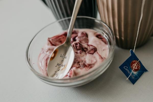 Čajová lyžička - káva jogurt čaj