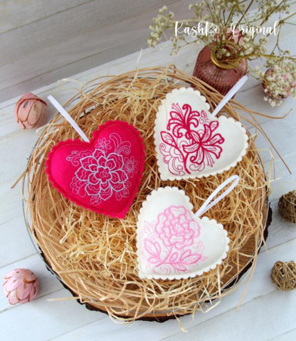 Závesná ozdoba - srdce