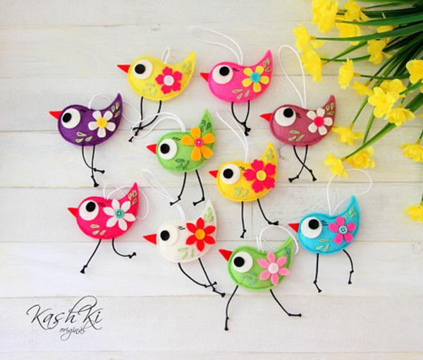 Závesná ozdoba - vtáčik