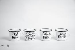 Smaltovaný hrnček - ranná kávička 150 ml thumb