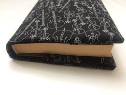 Obal na knihu otvárací - husle thumb