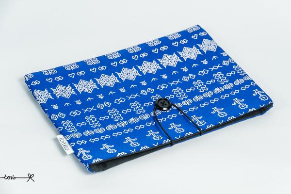 Obal na knihu - Čičmany modré