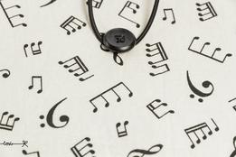 Obal na knihu XS - noty thumb