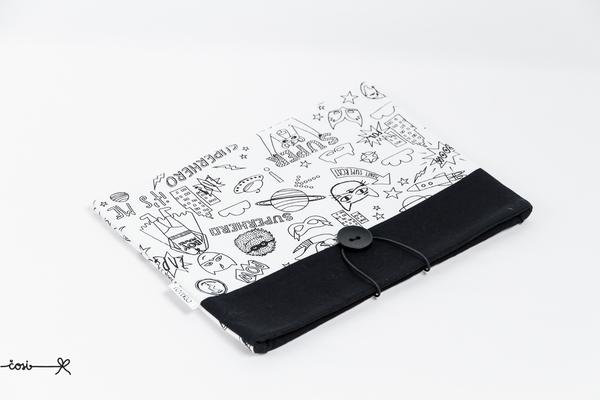 Obal na knihu - superhrdina