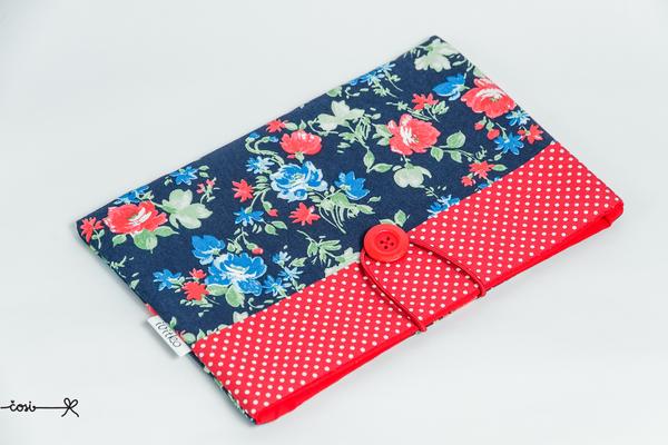 Obal na knihu - kvety v tmavom