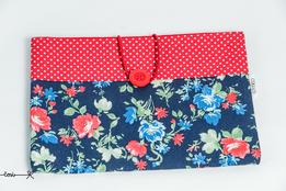 Obal na knihu - kvety v tmavom thumb