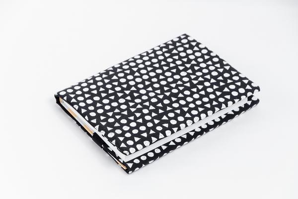 Obal na knihu otvárací - geometrické tvary