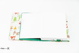 Obal na knihu otvárací - v lese thumb