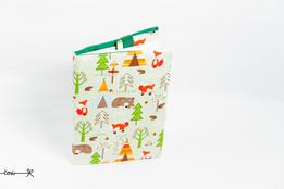 Obal na knihu otvárací - v lese thumb