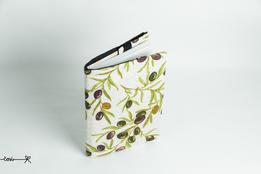 Obal na knihu otvárací - olivy thumb