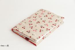 Obal na knihu otvárací - čerešne thumb
