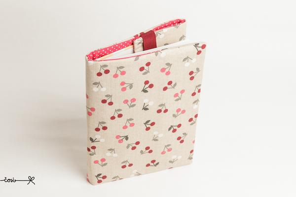 Obal na knihu otvárací - čerešne