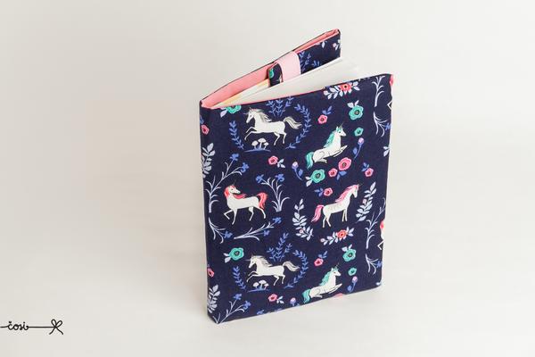 Obal na knihu otvárací - jednorožce