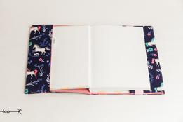 Obal na knihu otvárací - jednorožce thumb