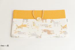 Obal na knihu - somárik žltý thumb