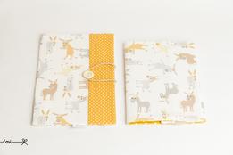 Obal na knihu - somárik žltý thumb