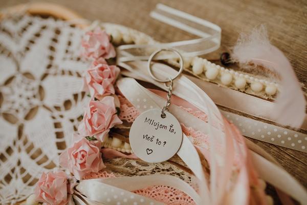 Nerezový prívesok - Milujem Ťa, vieš to?