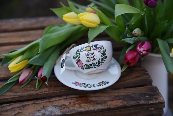 Šálka s podšálkou - Šálka plná radosti