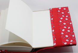 Obal na knihu otvárací - srdiečkové lízatká thumb