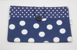 Obal na knihu S - biele bodky thumb