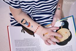 Kresky, dočasné tetovačky - Marínka Somarinka thumb