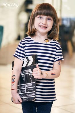 Kresky, dočasné tetovačky - Marínka Somarinka thumb