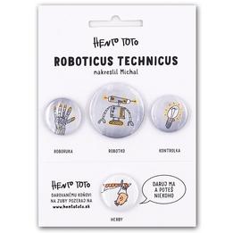 Sada odznakov - Roboticus technicus thumb