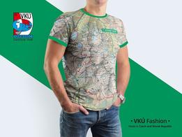 Mapyčko - pánske tričko s mapou Vysoké Tatry