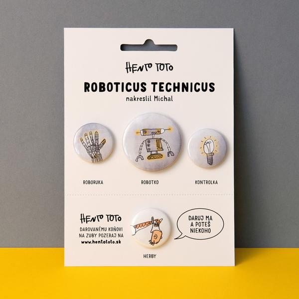 Sada odznakov - Roboticus technicus