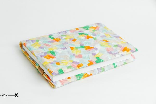 Obal na knihu otvárací - art žltý