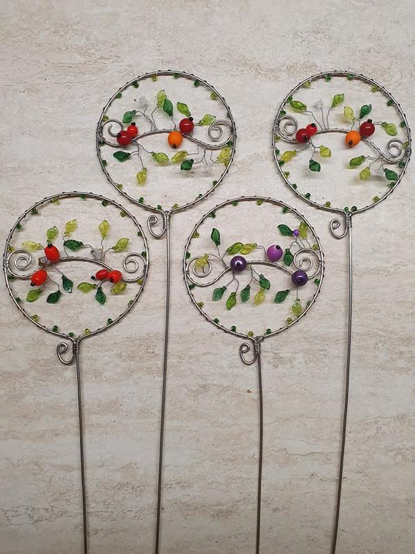 Jesenný zápich do kvetináča