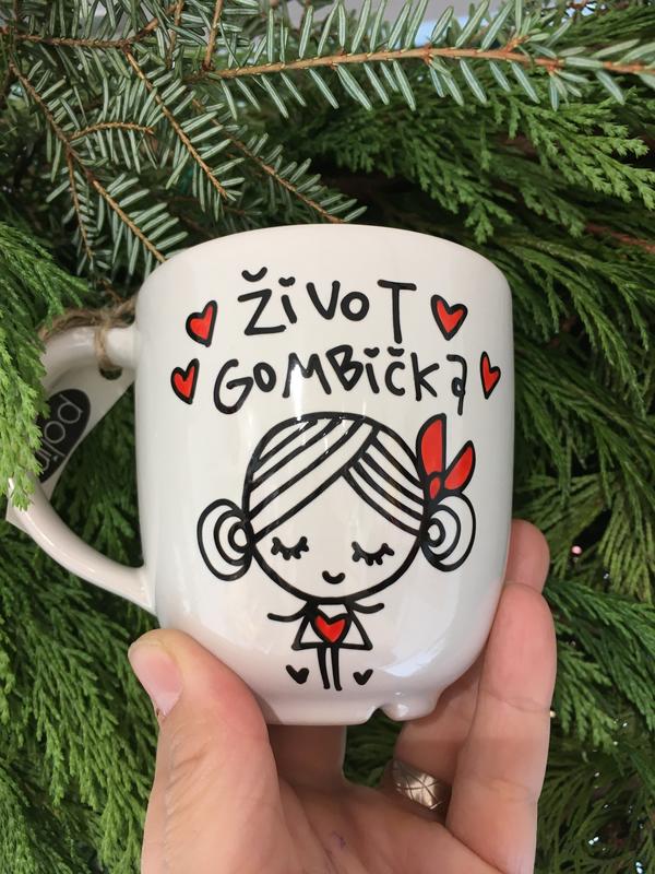 Hrnček Život gombička - dievča