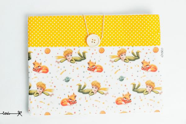 Obal na knihu - Malý princ a planéty