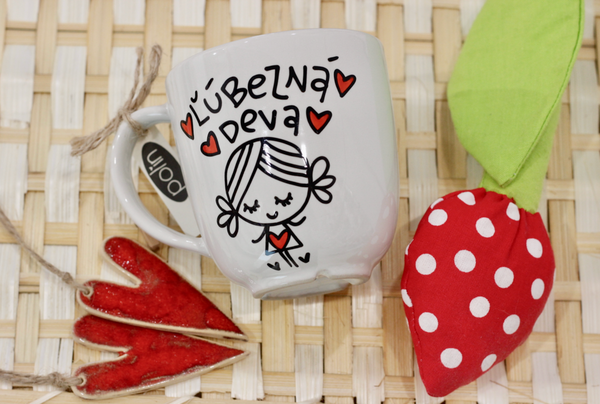 Hrnček Ľúbezná deva