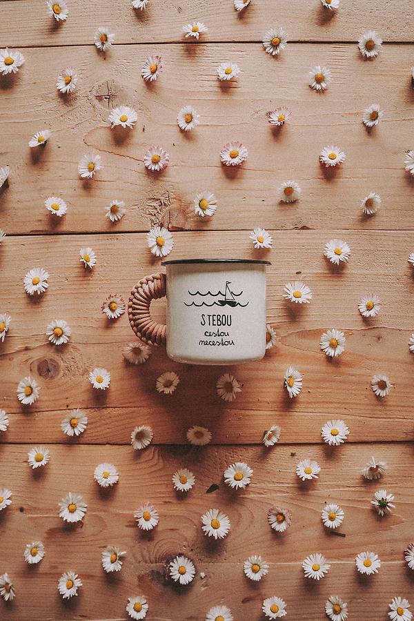 Smaltovaný hrnček - S Tebou cestou necestou