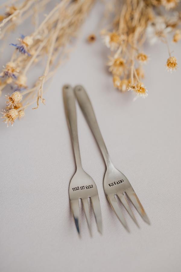 Sada vidličiek - mamina, tatino